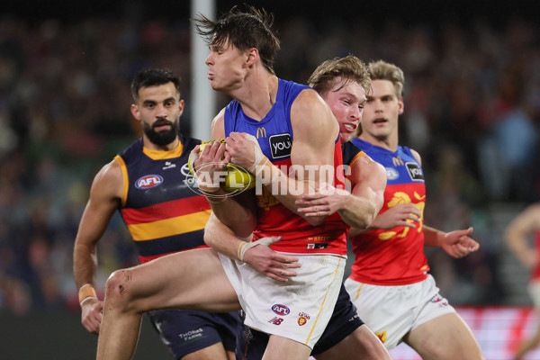 AFL 2025 Round 13 - Adelaide v Brisbane - A-59850391