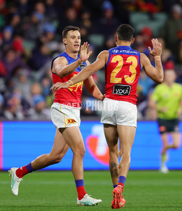 AFL 2025 Round 13 - Adelaide v Brisbane - A-59850420