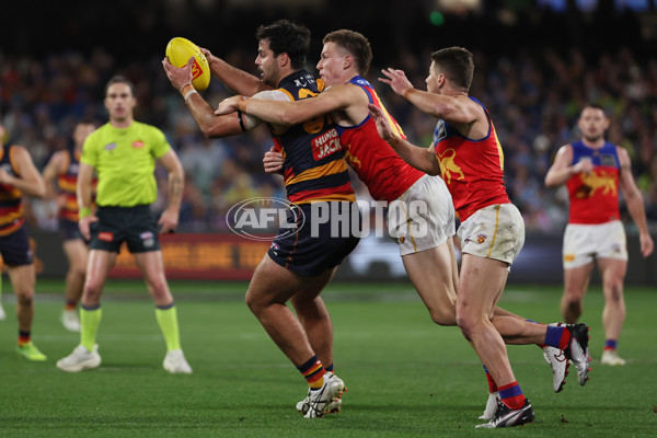 AFL 2025 Round 13 - Adelaide v Brisbane - A-59850446