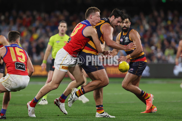 AFL 2025 Round 13 - Adelaide v Brisbane - A-59850448