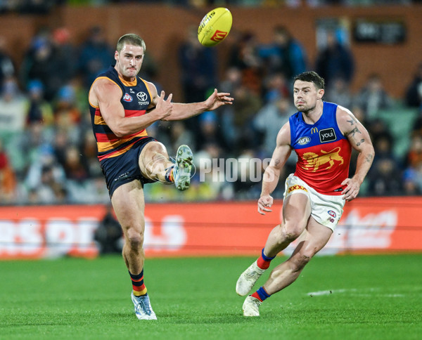 AFL 2025 Round 13 - Adelaide v Brisbane - A-59850635