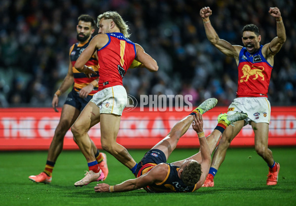 AFL 2025 Round 13 - Adelaide v Brisbane - A-59855694