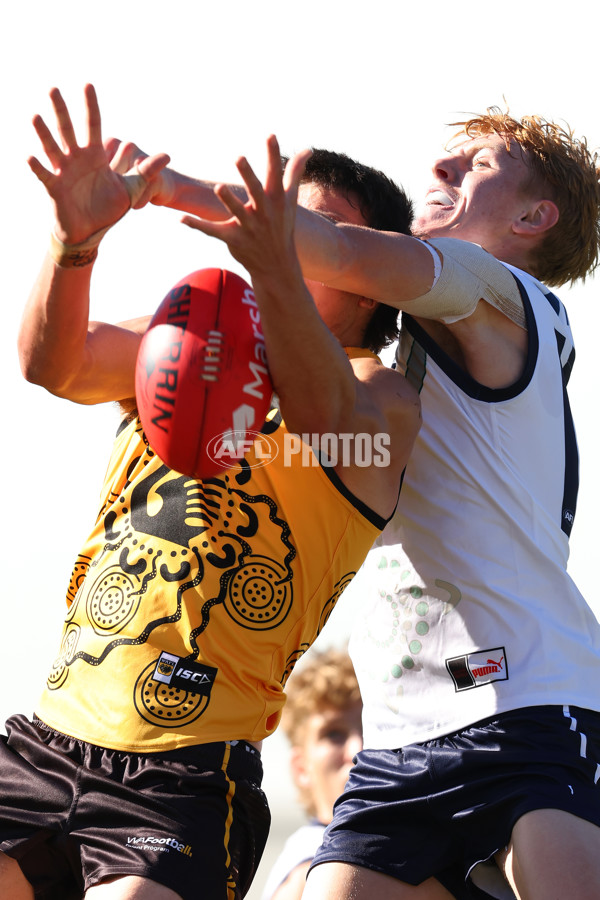 AFL National Championships U18 Boys 2025 - Western Australia v Victoria Country - A-59870275