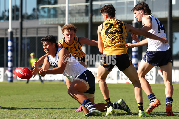 AFL National Championships U18 Boys 2025 - Western Australia v Victoria Country - A-59870279