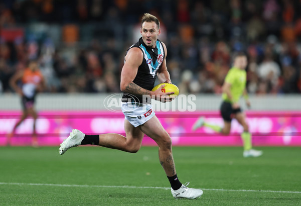 AFL 2025 Round 13 - GWS v Port Adelaide - A-59880205