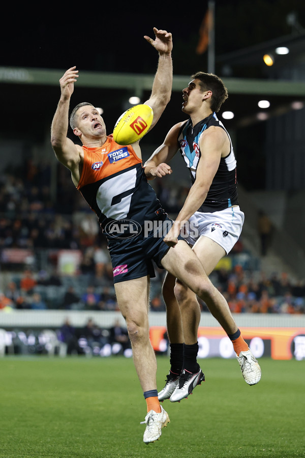 AFL 2025 Round 13 - GWS v Port Adelaide - A-59880216