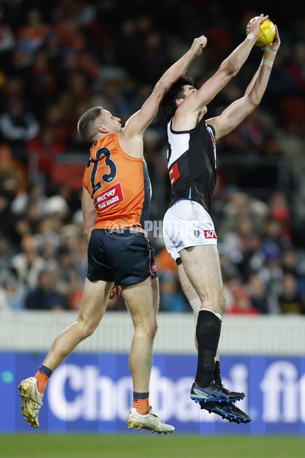 AFL 2025 Round 13 - GWS v Port Adelaide - A-59880240