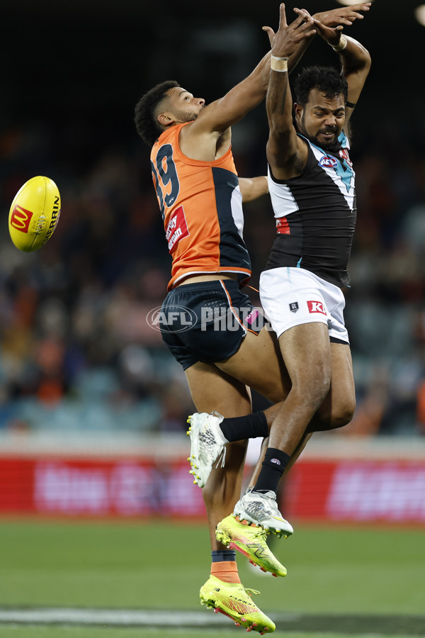 AFL 2025 Round 13 - GWS v Port Adelaide - A-59880268