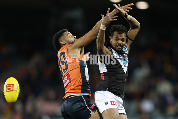 AFL 2025 Round 13 - GWS v Port Adelaide - A-59880270