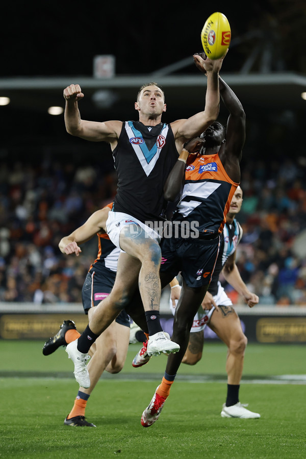 AFL 2025 Round 13 - GWS v Port Adelaide - A-59880418
