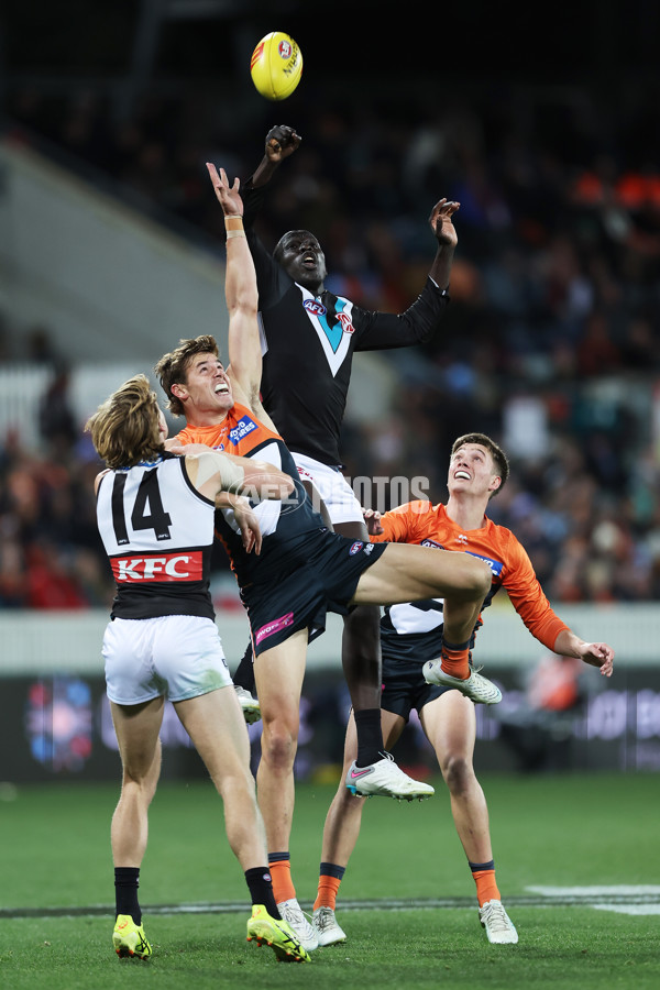 AFL 2025 Round 13 - GWS v Port Adelaide - A-59880426