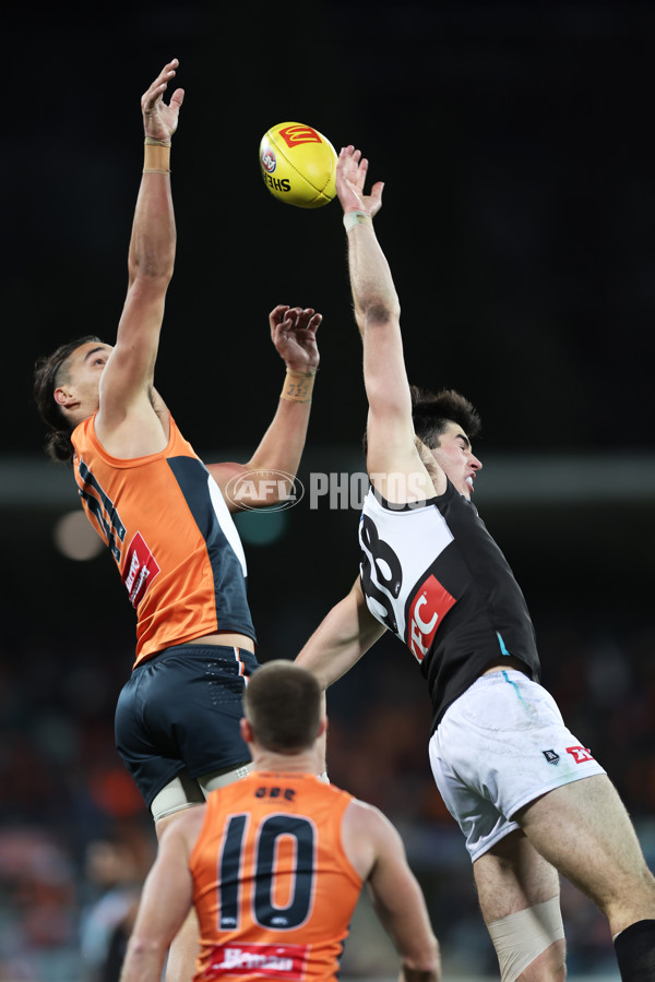 AFL 2025 Round 13 - GWS v Port Adelaide - A-59880435
