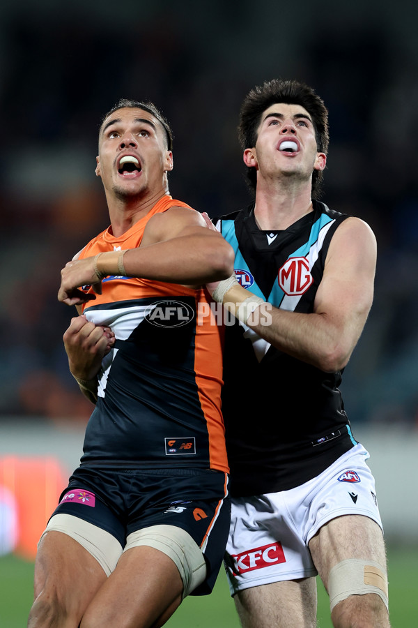 AFL 2025 Round 13 - GWS v Port Adelaide - A-59884275