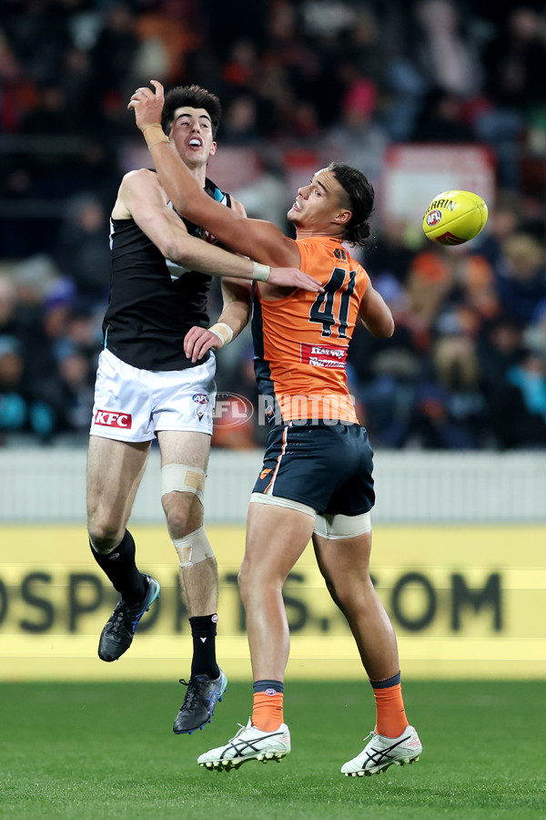 AFL 2025 Round 13 - GWS v Port Adelaide - A-59884276