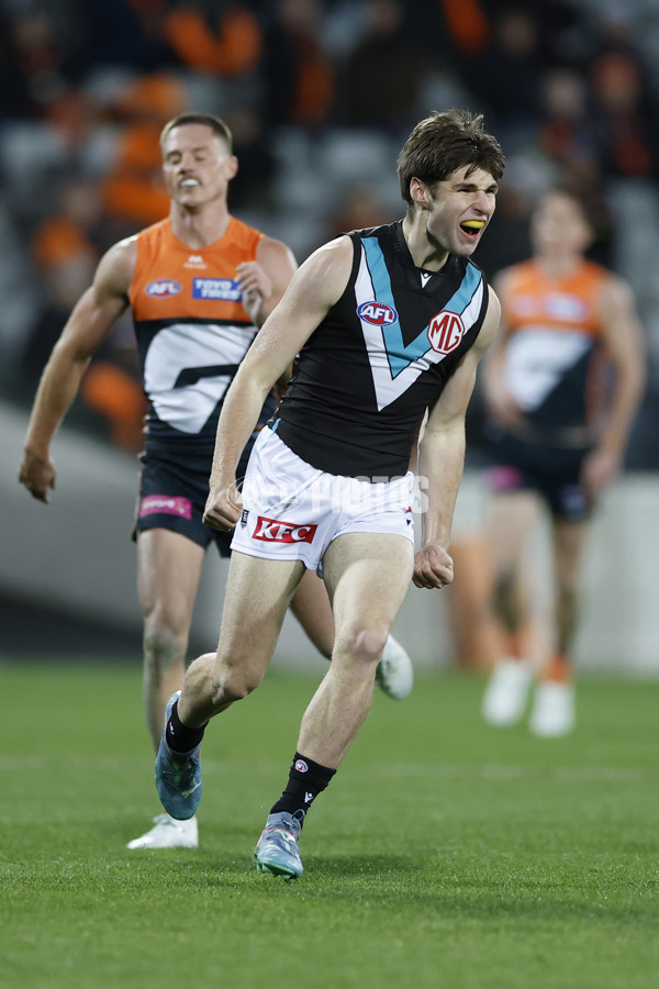 AFL 2025 Round 13 - GWS v Port Adelaide - A-59884301