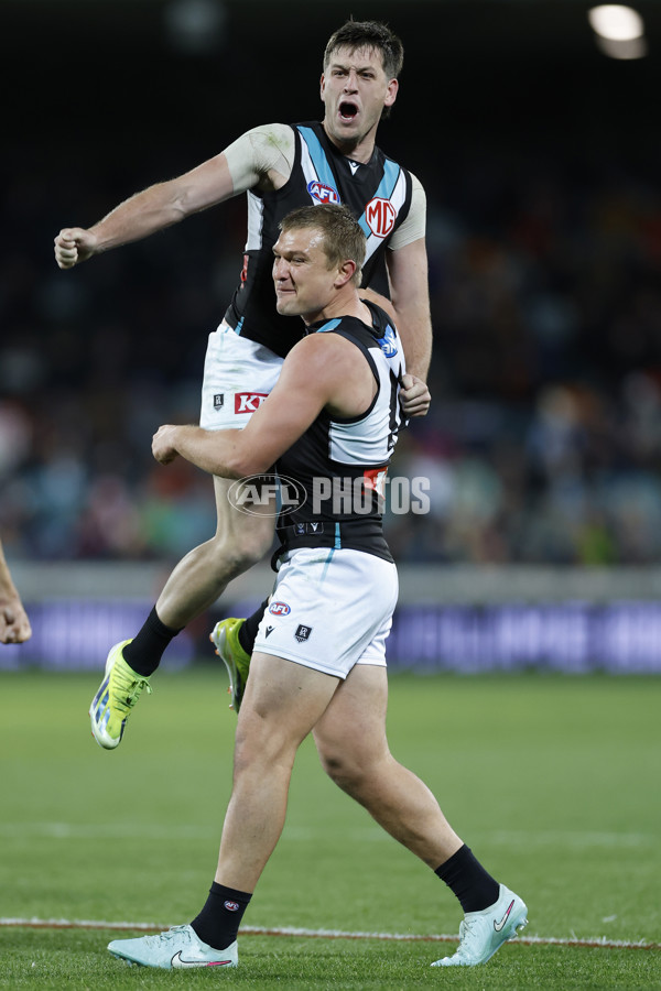 AFL 2025 Round 13 - GWS v Port Adelaide - A-59884309