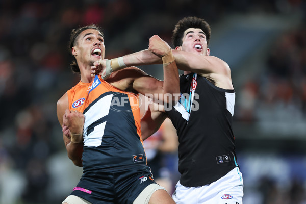 AFL 2025 Round 13 - GWS v Port Adelaide - A-59886443