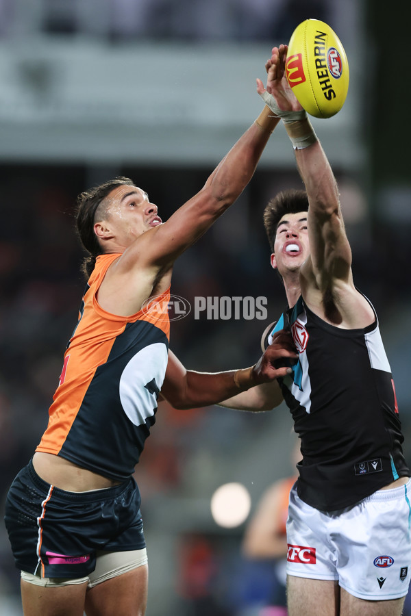 AFL 2025 Round 13 - GWS v Port Adelaide - A-59886444