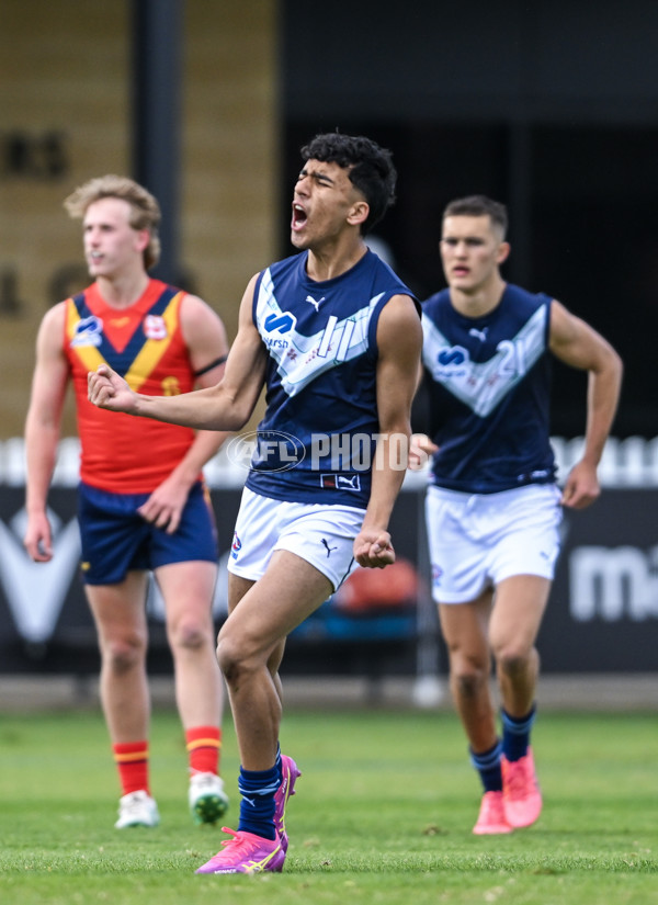 AFL National Championships U18 Boys 2025 - South Australia v Victoria Metro - A-59892347