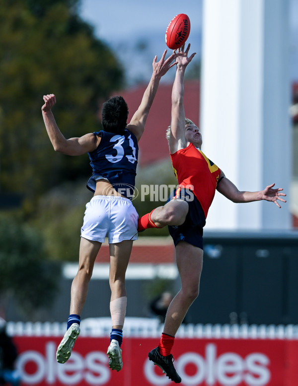 AFL National Championships U18 Boys 2025 - South Australia v Victoria Metro - A-59897716