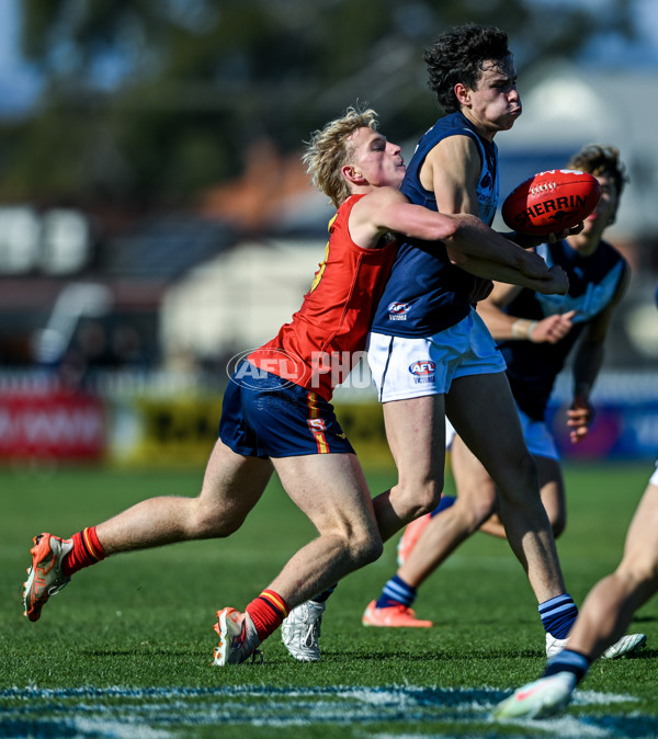 AFL National Championships U18 Boys 2025 - South Australia v Victoria Metro - A-59901935