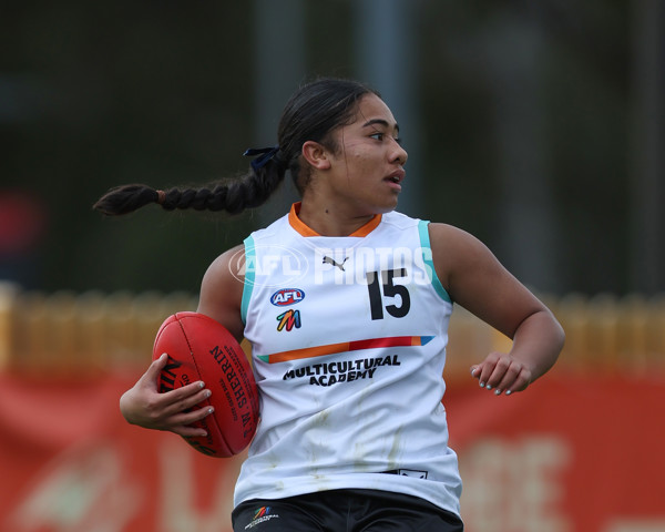 AFL Diversity Talent Program Girls 2025 - Indigenous Academy v Multicultural Academy - A-59956299