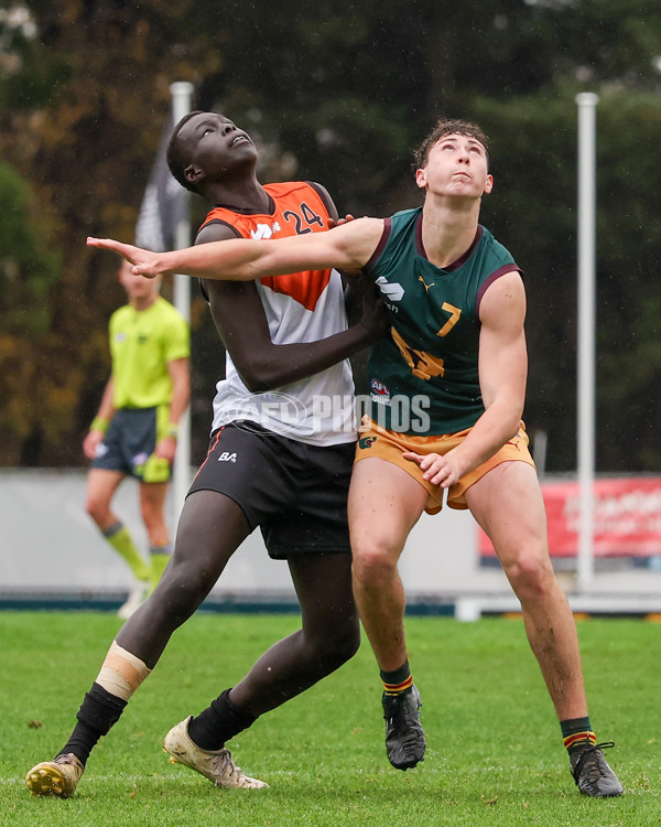 AFL National Development Championships U16 Boys 2025 - Tasmania v Northern Territory - A-59969886