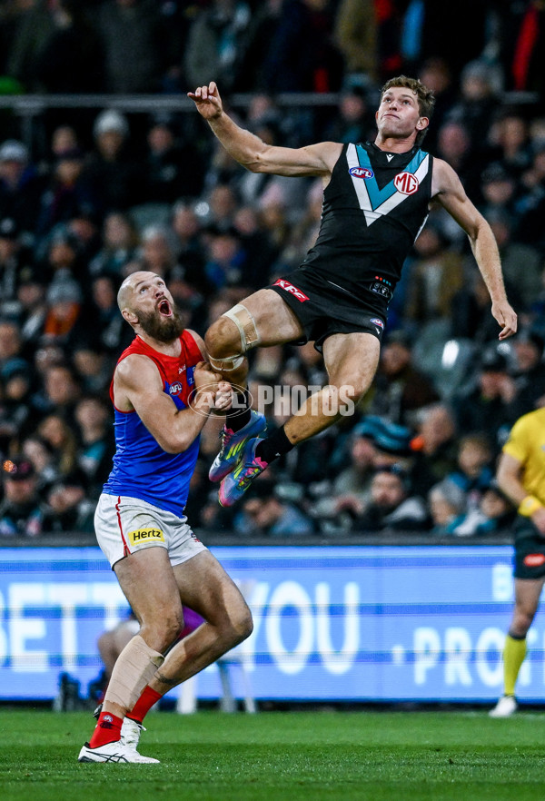 AFL 2025 Round 14 - Port Adelaide v Melbourne - A-60076088