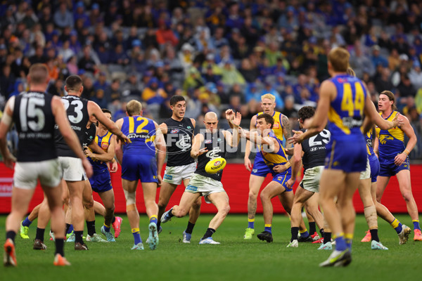 AFL 2025 Round 14 - West Coast v Carlton - A-60076370