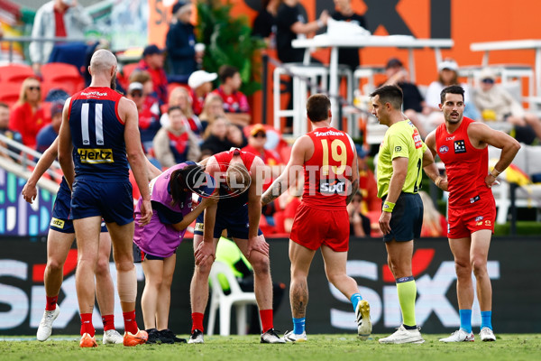 AFL 2025 Round 16 - Gold Coast v Melbourne - A-60240675