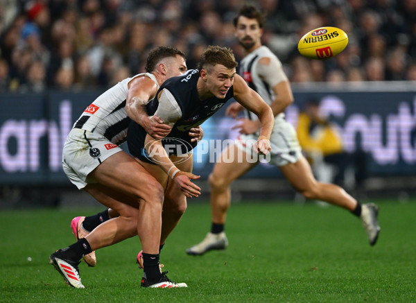 AFL 2025 Round 17 - Carlton v Collingwood - A-60347093