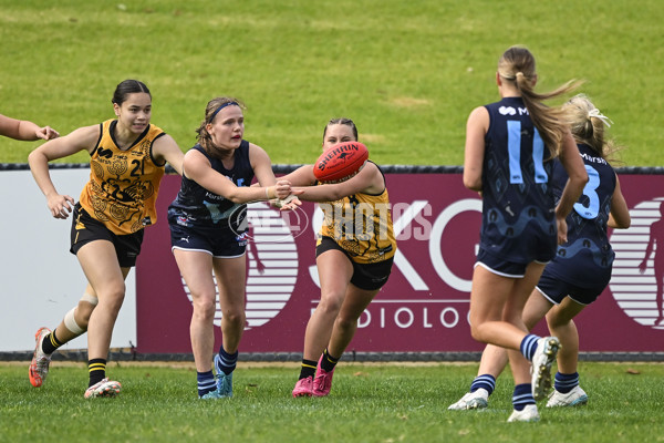 AFL National Championships U18 Girls 2025 - Western Australia v Vic Metro - A-60419271
