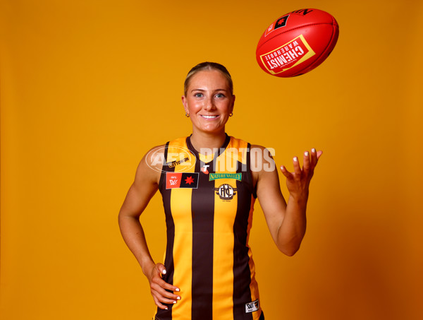 AFLW 2025 Portraits - Hawthorn - A-60435169
