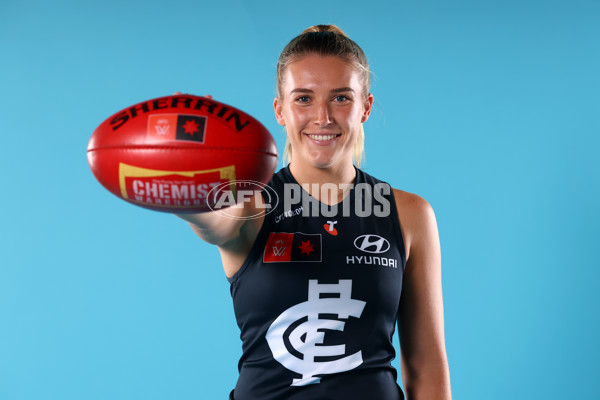 AFLW 2025 Portraits - Carlton - A-60435717