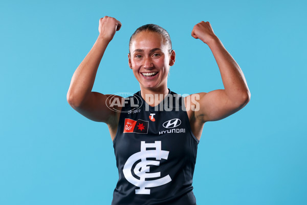 AFLW 2025 Portraits - Carlton - A-60435732
