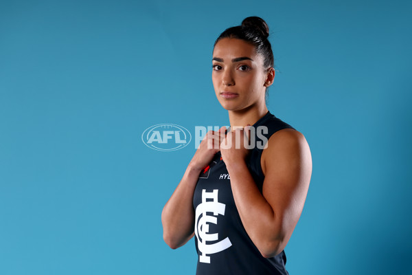 AFLW 2025 Portraits - Carlton - A-60438615