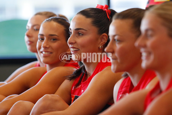 AFLW 2025 Media - Melbourne Team Photo Day - A-60440878