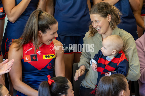AFLW 2025 Media - Melbourne Team Photo Day - A-60444696