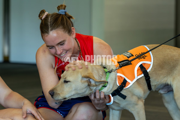 AFLW 2025 Media - Melbourne Team Photo Day - A-60444699