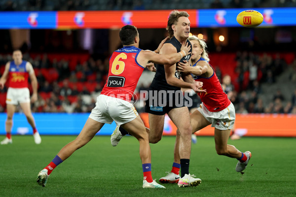 AFL 2025 Round 18 - Carlton v Brisbane - A-60450632