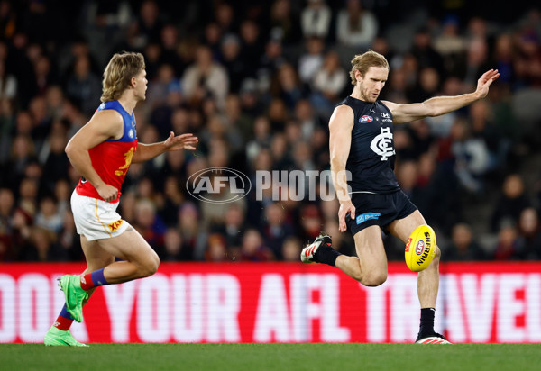 AFL 2025 Round 18 - Carlton v Brisbane - A-60450648