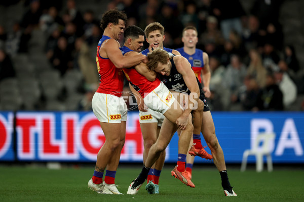 AFL 2025 Round 18 - Carlton v Brisbane - A-60450651
