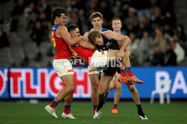 AFL 2025 Round 18 - Carlton v Brisbane - A-60450653