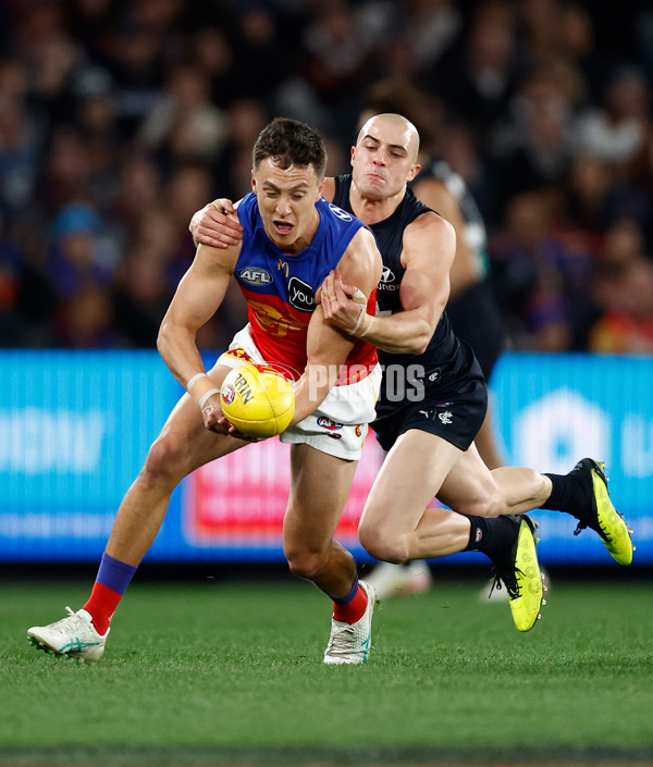 AFL 2025 Round 18 - Carlton v Brisbane - A-60451119