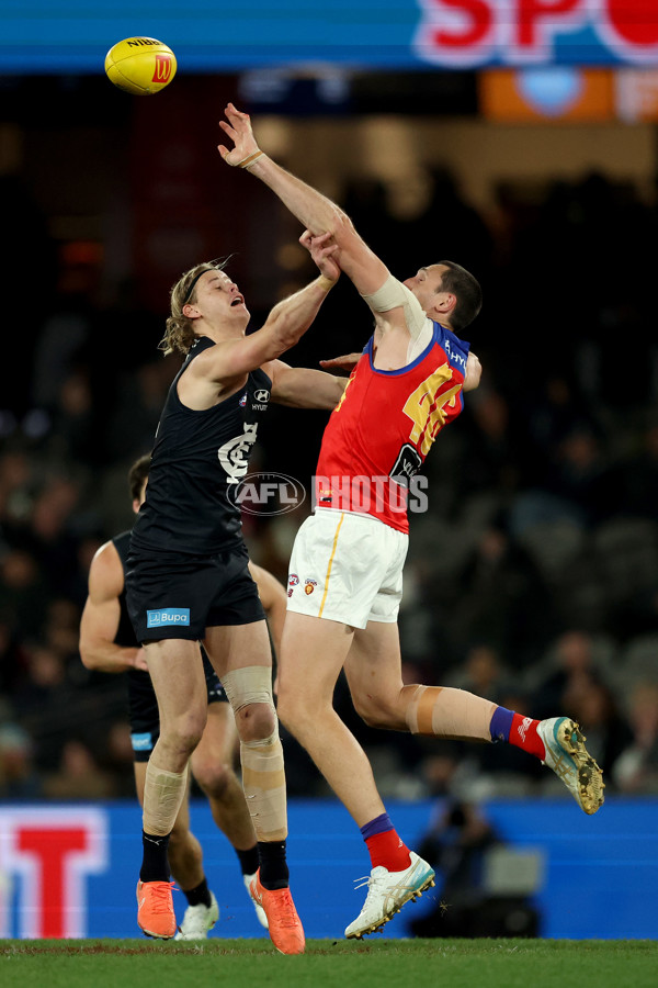 AFL 2025 Round 18 - Carlton v Brisbane - A-60454125