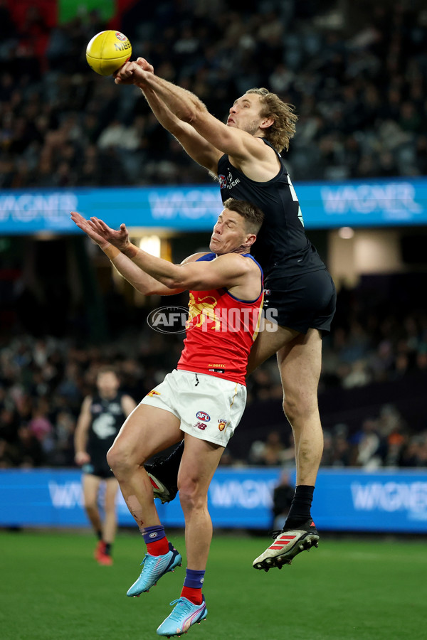AFL 2025 Round 18 - Carlton v Brisbane - A-60456431