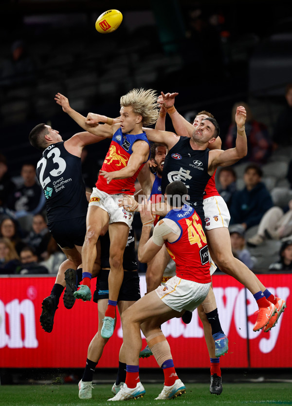 AFL 2025 Round 18 - Carlton v Brisbane - A-60459992