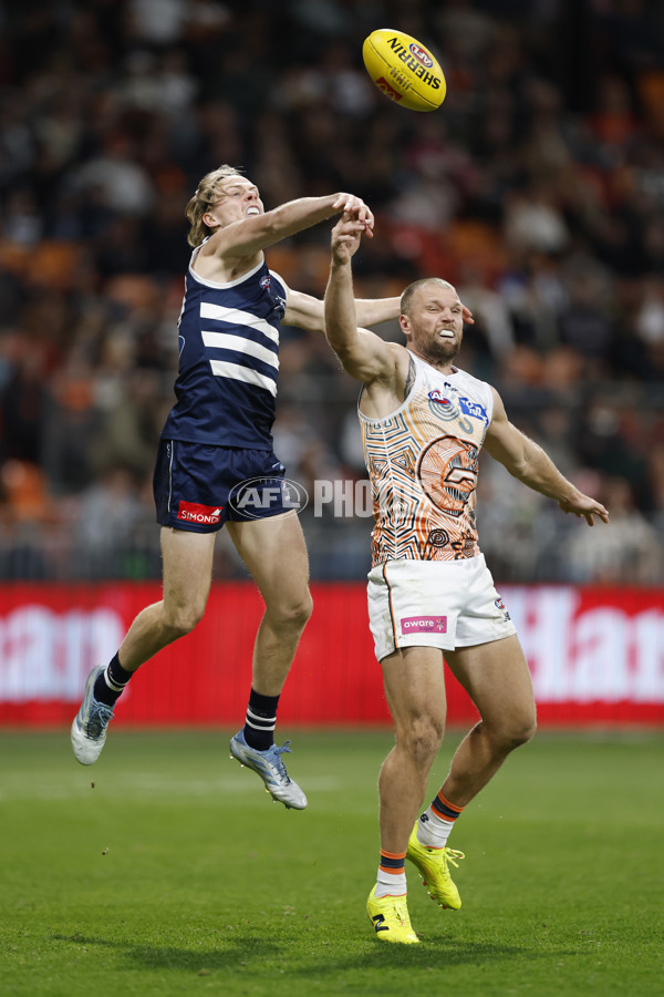 AFL 2025 Round 18 - GWS v Geelong - A-60493592