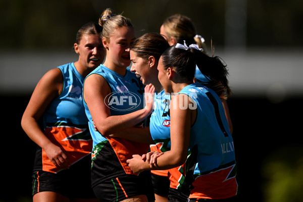 AFL National Championships U18 Girls 2025 - Allies v Vic Metro - A-60526104