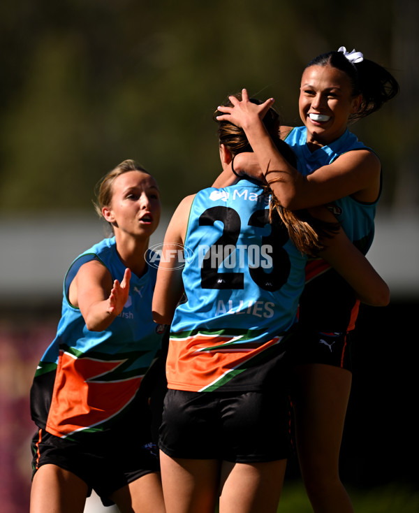AFL National Championships U18 Girls 2025 - Allies v Vic Metro - A-60526114